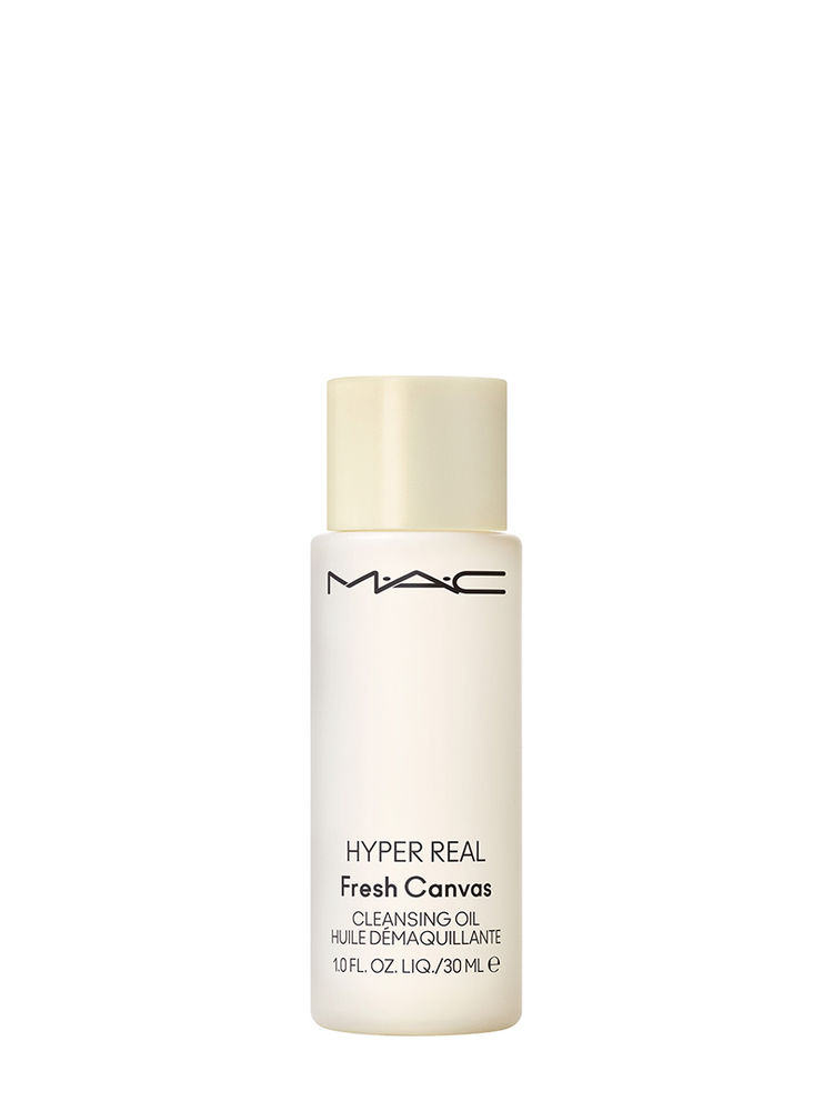M.A.C Mini Hyper Real Fresh Canvas Cleansing Oil Makeup Remover With Niacinamide, Hyaluronic Acid & Ceramides