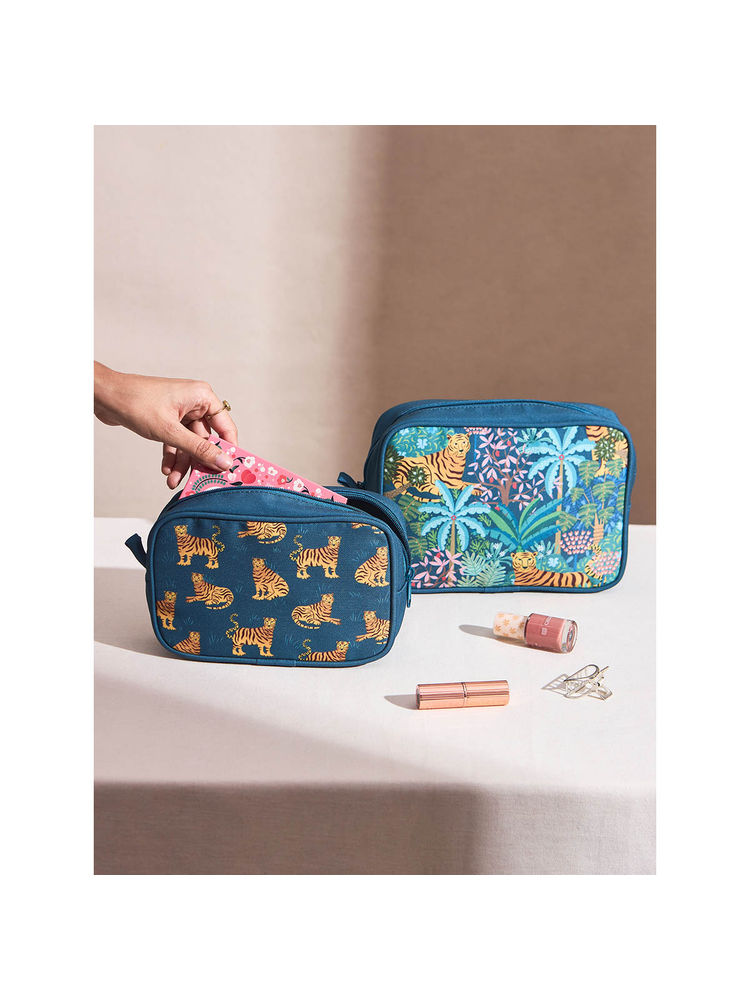 Chumbak Jungle Travel Pouch - Set Of 2-image-6