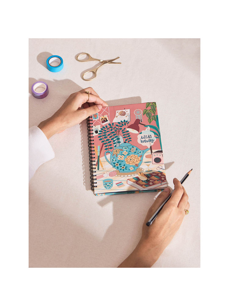 Chumbak Ideas Brewing Spiral Notebook-image-0
