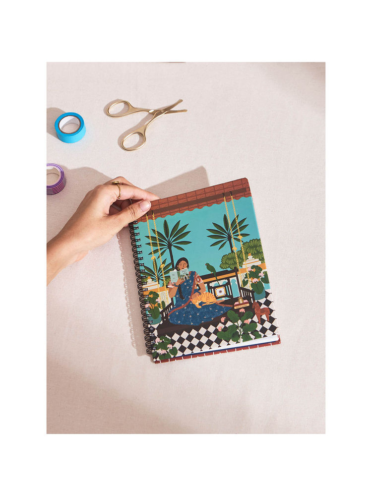 Chumbak Chettinad Spiral Notebook