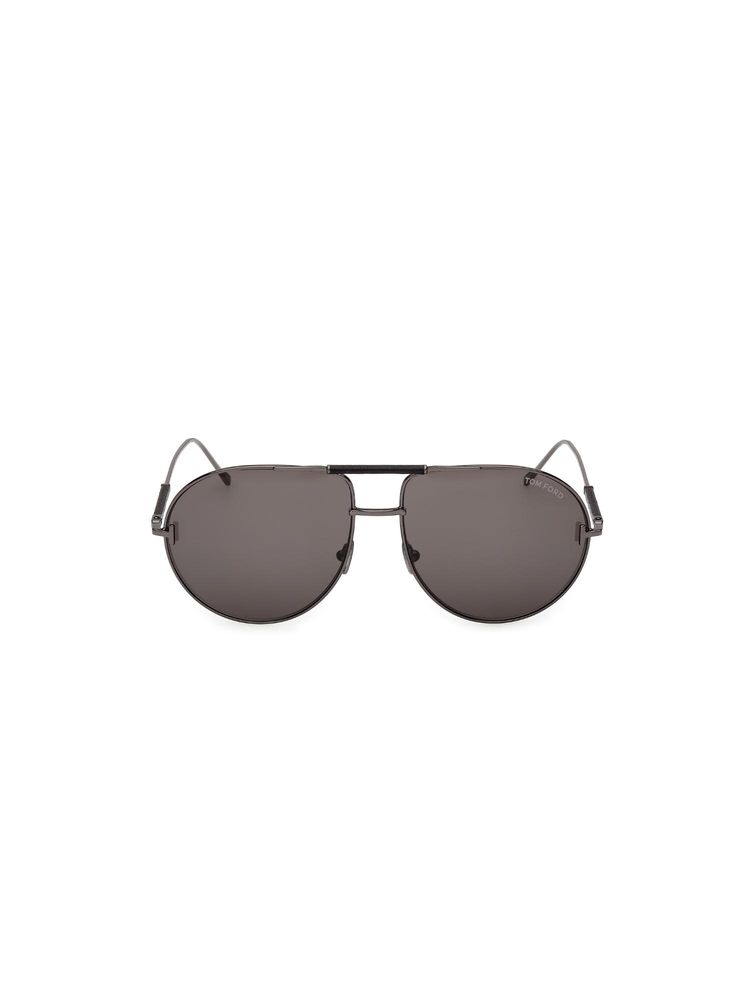Tom Ford Unisex Metal Grey Lens Sunglasses - FT1308 62 08A (62)-image-35