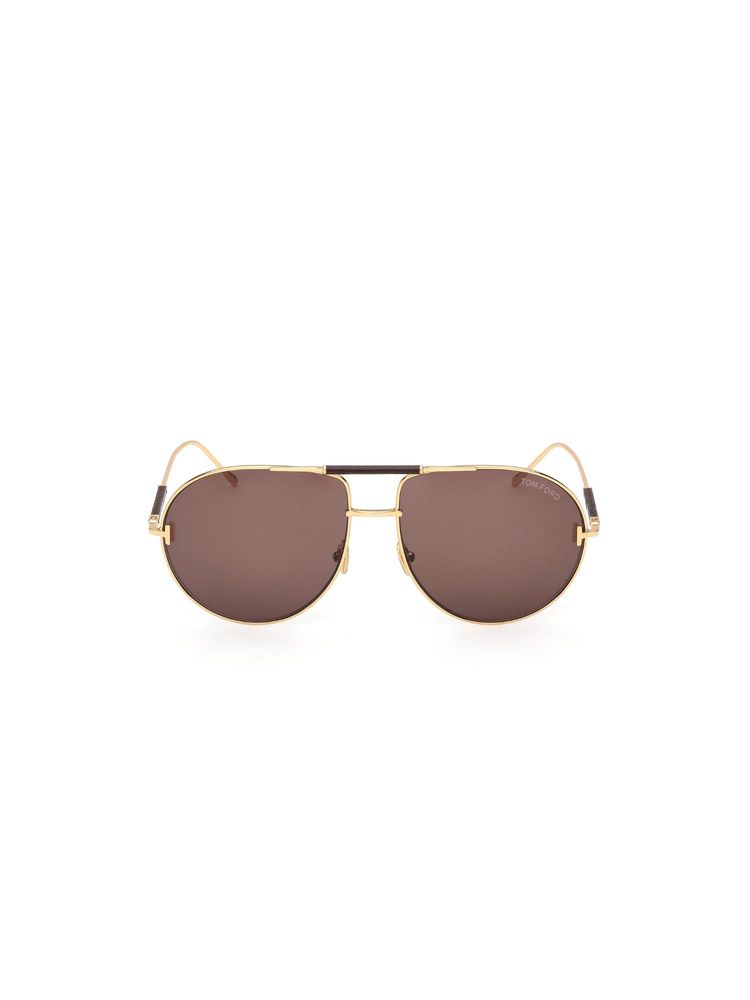 tom ford eyewear Tom Ford Unisex Metal Brown Lens Sunglasses - FT1308 62 30E (62)-picture-28