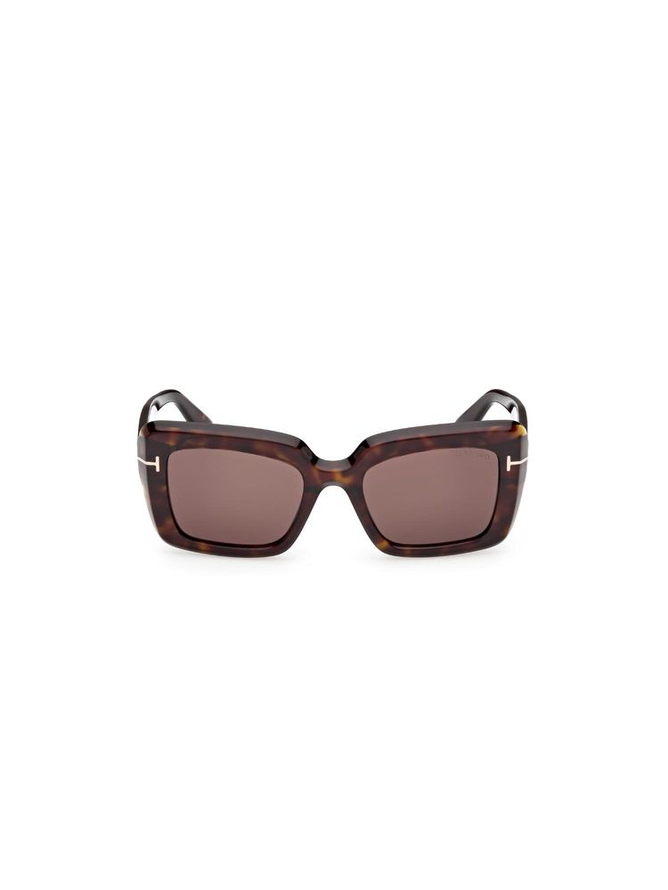 tom ford eyewear Tom Ford Women Acetate Brown Lens Sunglasses - FT1318 52 52E (52)-picture-23