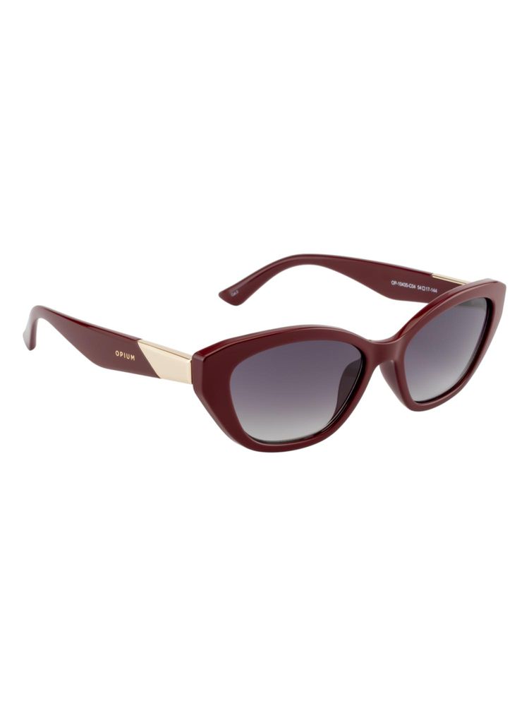 Opium Eyewear Women UV Protection Cat Eye Grey Lens Sunglasses (54)-picture-40