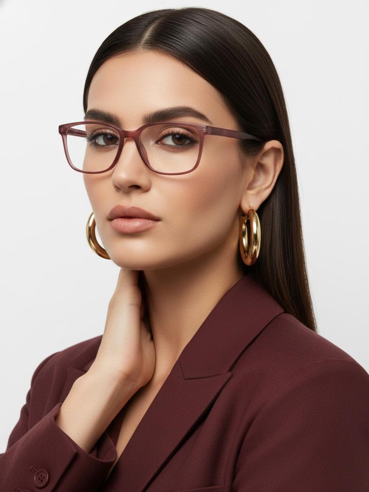 HASHTAG EYEWEAR Unisex Focusly Red Full Rim Rectangle Computer Glasses (55)-image-29