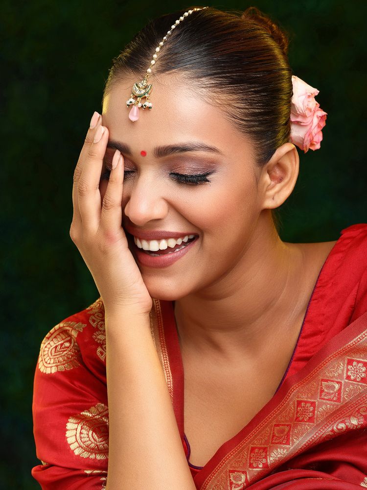 Ruby Raang Studio Kundan Maang Tikka-picture-33