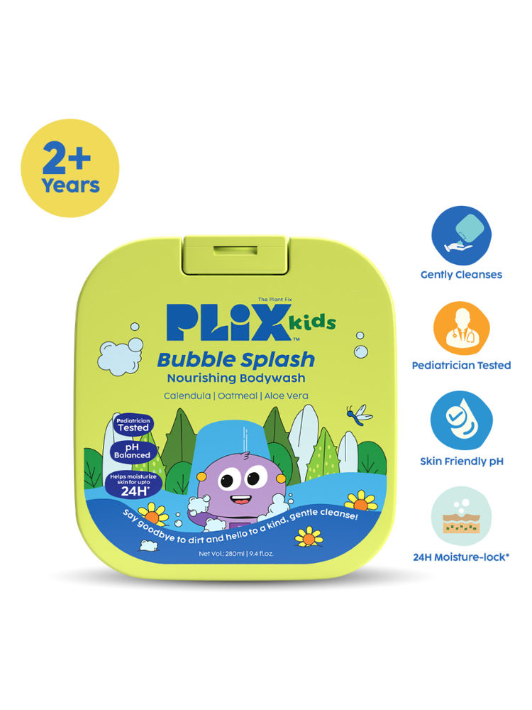 Plix Kids Bubble Splash Body Wash