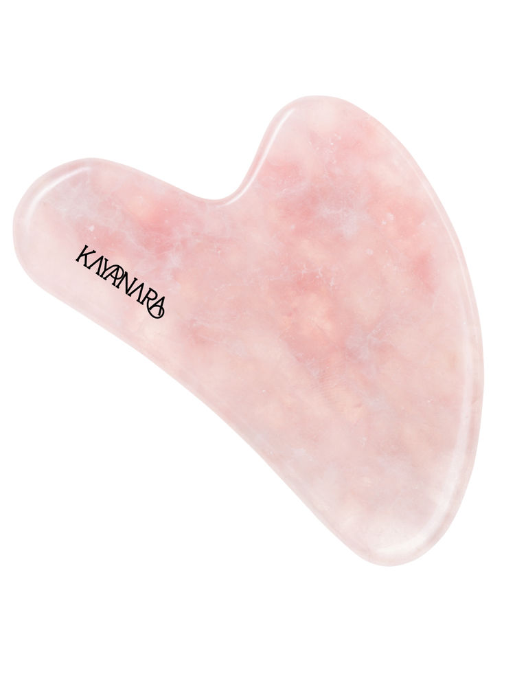 Kayanara Original Rose Quartz Stone Gua Sha-image-29