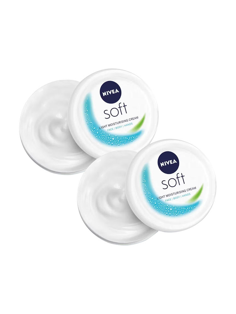 NIVEA Soft Vit E Non-Sticky Face Moisturizer - Fresh, Soft & Hydrated Skin Combo-image-45