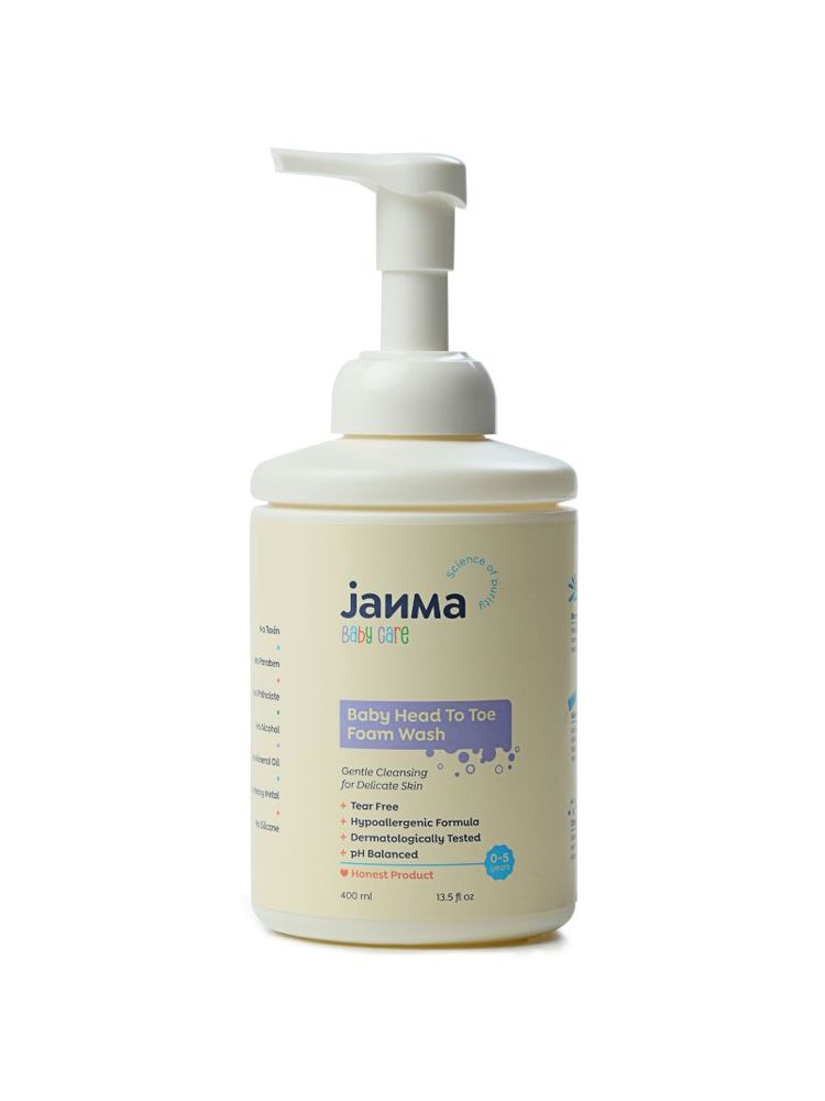 JANMA CARE Head To Toe Baby Foam Wash-picture-7
