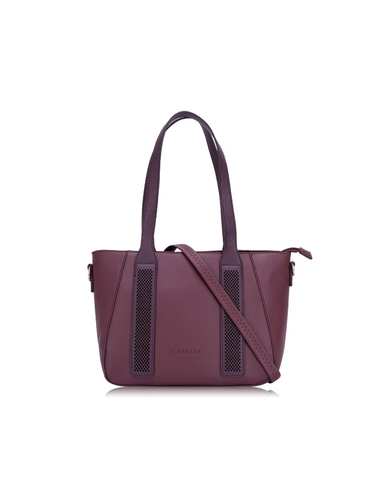 Caprese Aria Medium Plum Satchel-picture-18