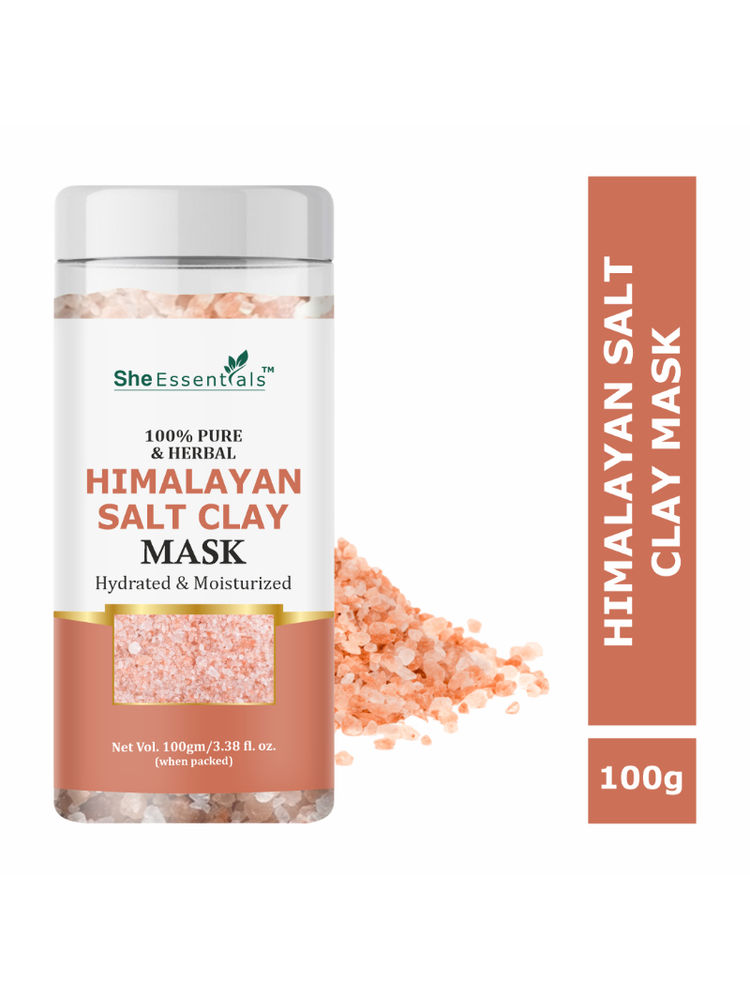 She Essentials Himayalyan Pink Salt Clay Mask-picture-0