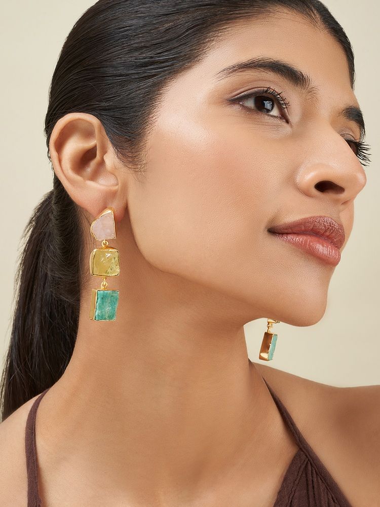 Teejh Kyari Natural Stone Earrings-image-45