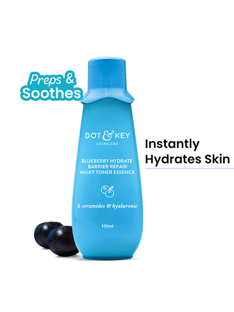 Dot & Key Blueberry Hydrate Barrier Repair Milky Toner Essence-picture-12