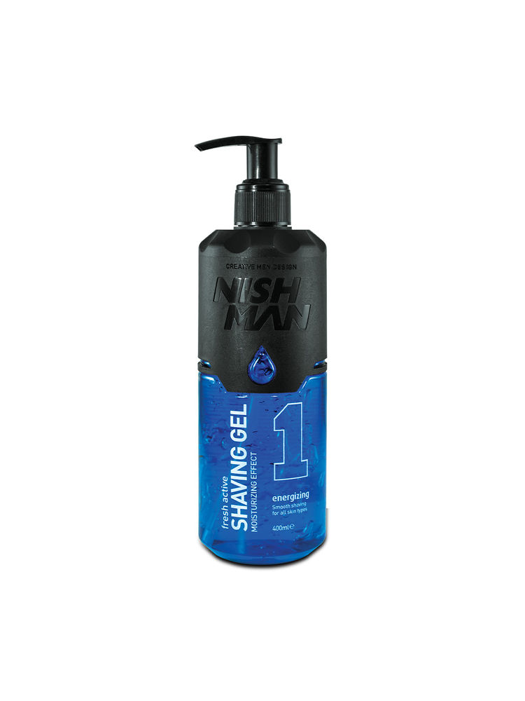 NishMan Fresh Active Energizing Shaving Gel Moisturizing Effect-picture-18