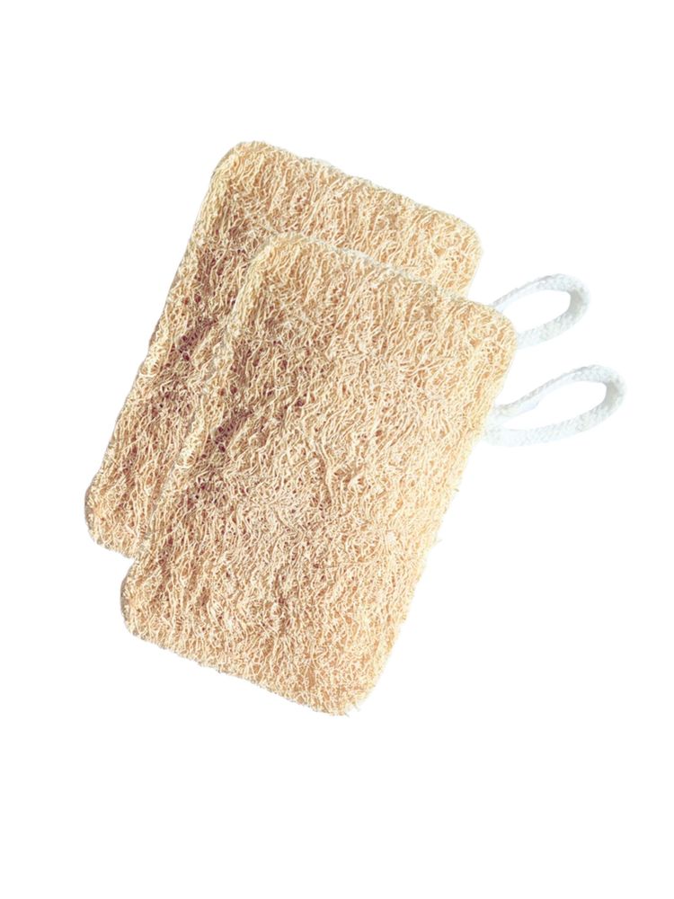 Allure Rectangle Natural Loofha - Pack of 2 Loofah-picture-44