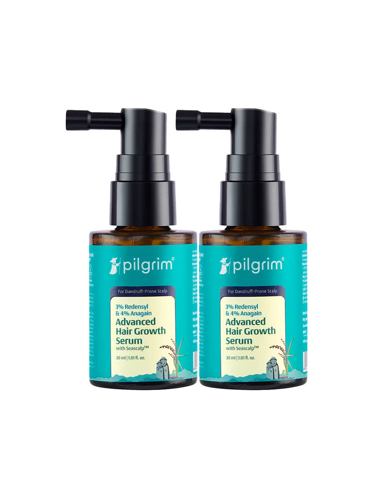 Pilgrim 3% Redensyl & 4% Anagain Advanced Hair Growth Serum for Dandruff-Prone Scalp - Pack of 2-picture-26