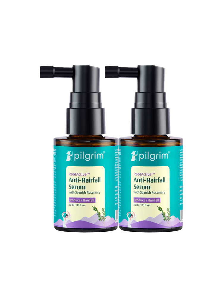 Pilgrim Anti-Hairfall Serum with Spanish Rosemary Strengthens Hair Roots - Pack of 2-picture-24