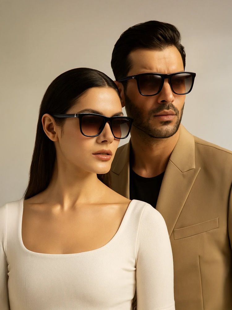 IDEE So211 C2 55 Brown Lens Sunglasses for Unisex (55)-picture-19