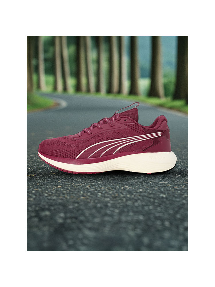 Puma Galaxis Pro Women Performance Boost Red Running Shoes-picture-21