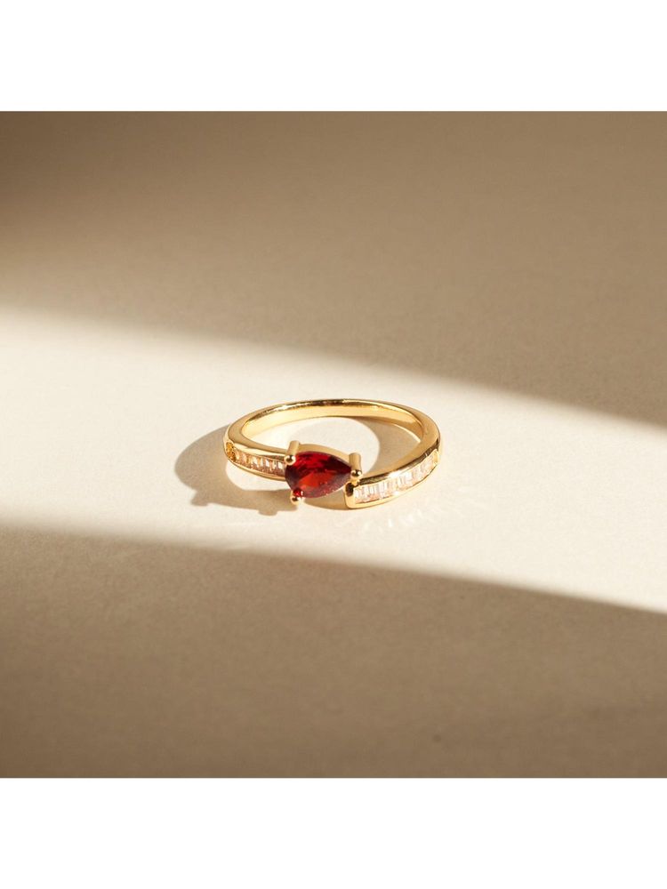 Salty Red Burgundy Blaze Ring-picture-27
