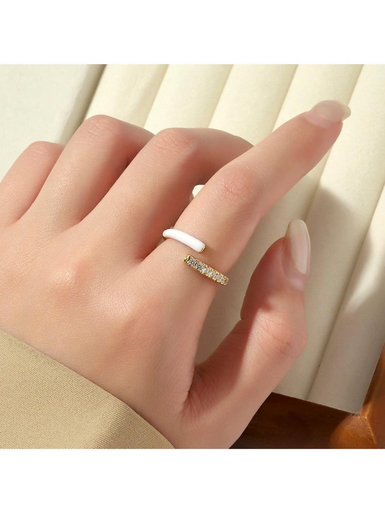 Salty White Dainty Delight Ring-image-8