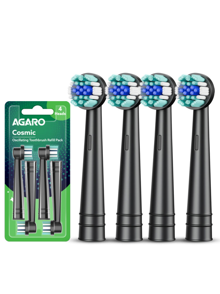 AGARO Oscillating Toothbrush Refill Heads – Pack of 4-picture-25