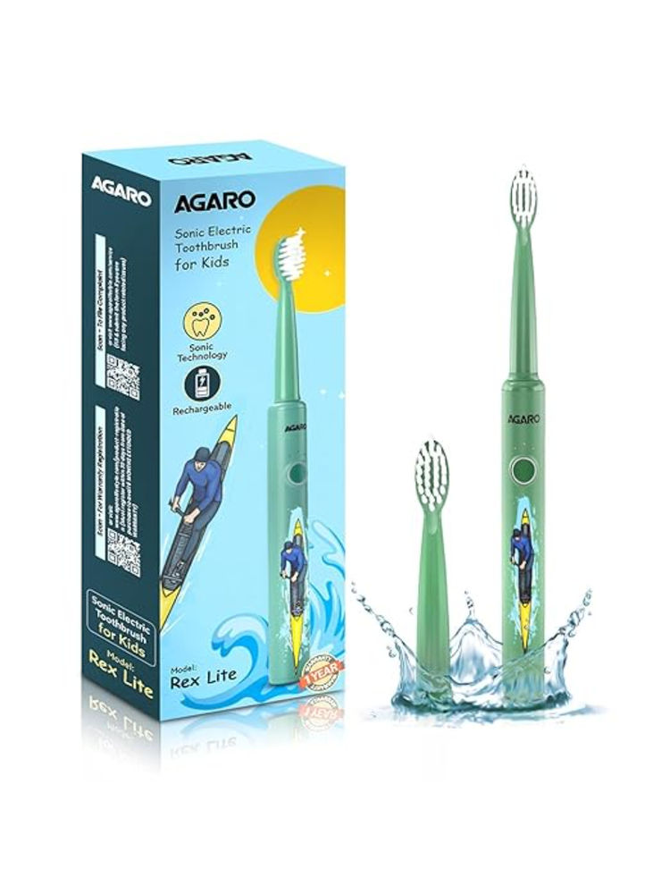 Agaro Rex Lite Sonic Electric Toothbrush - White-picture-22