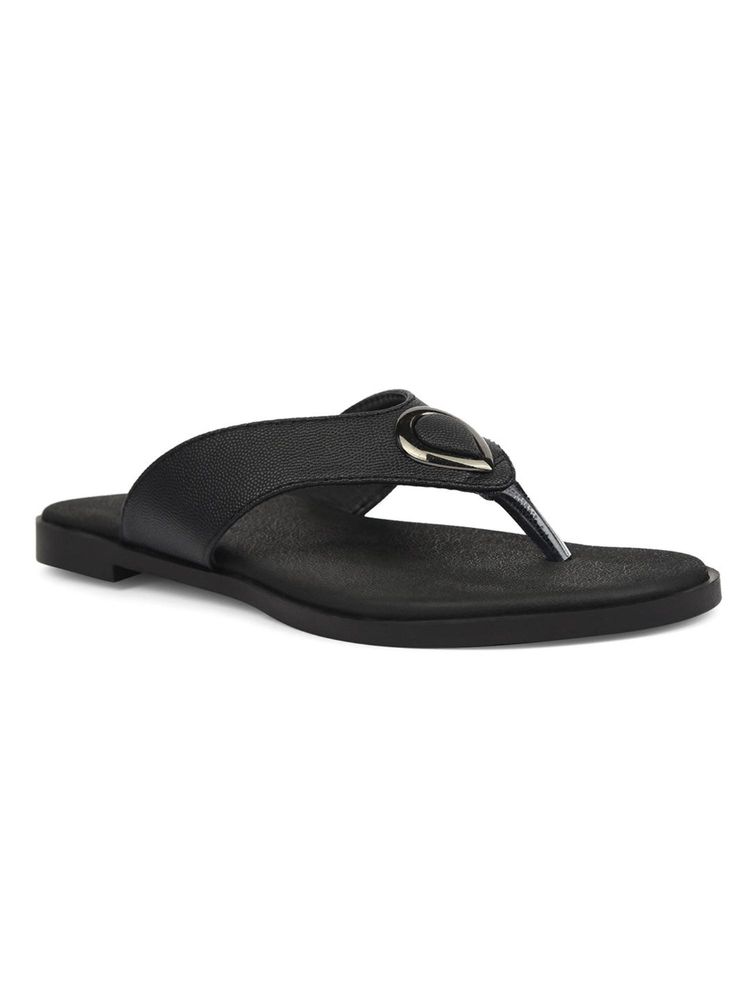 Bata Women Black Sandals-image-35