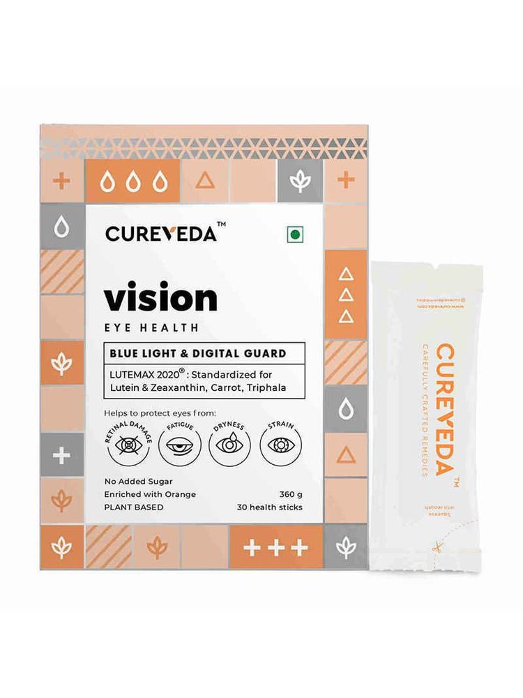 Cureveda-vision Plant Based Eye Health 30 Sachets-image-28