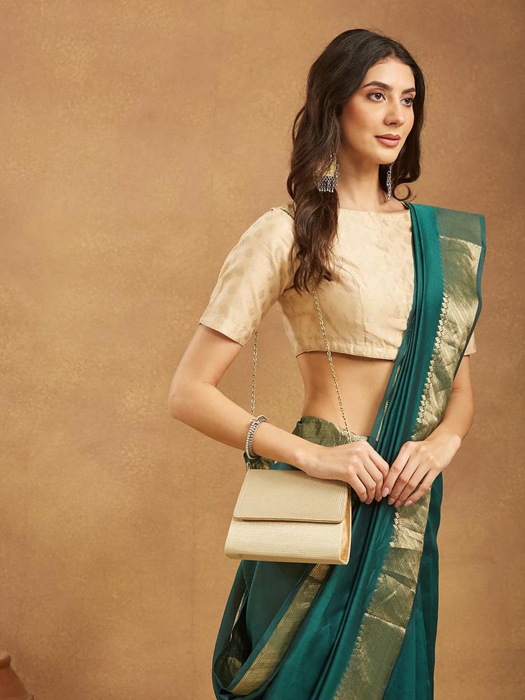 fabindia fashion Fabindia Women Light Beige Polyester Clutch-picture-36