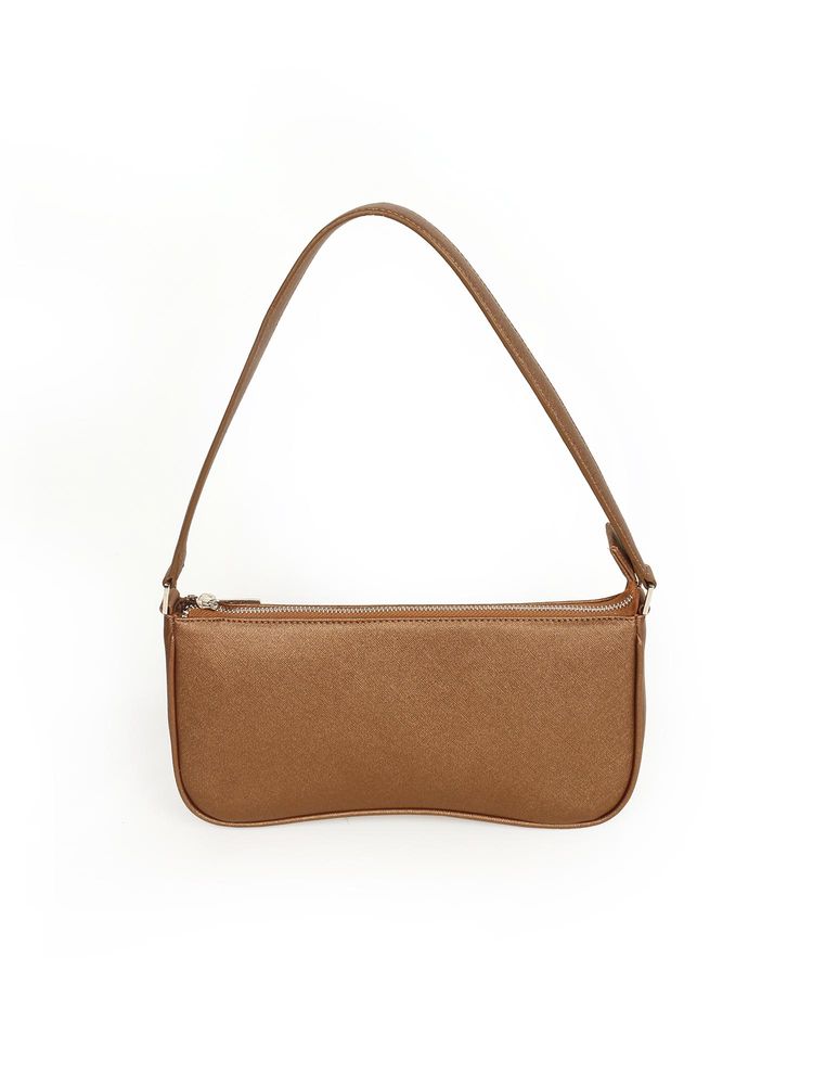 The House Of Ganges Women Bronze Emily Vegan Leather Shoulder Bag (M)-picture-24