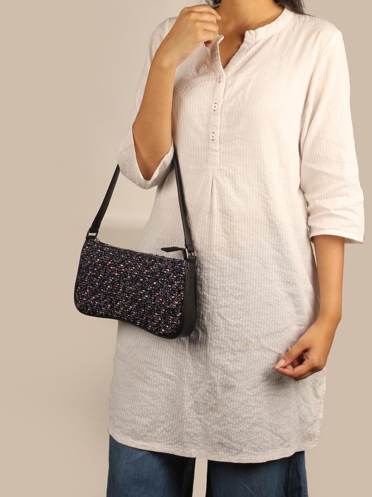 The House Of Ganges Emily Multi-Color Textured Shoulder Bag (M)-picture-25