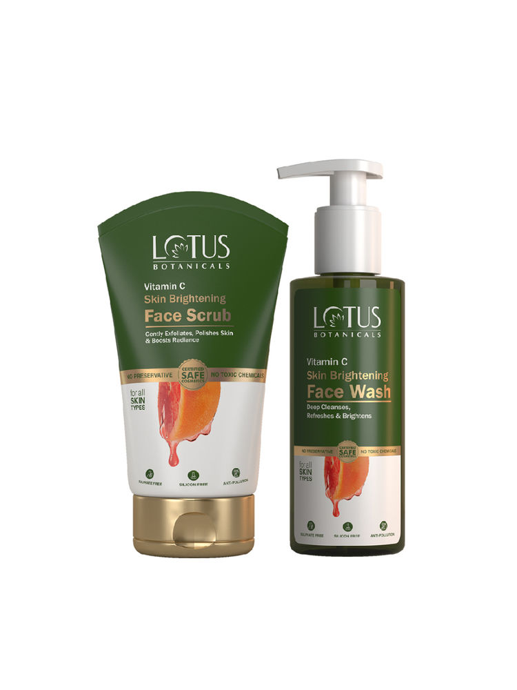 Lotus Botanicals 100x Vitamin C For Cleansing Combo