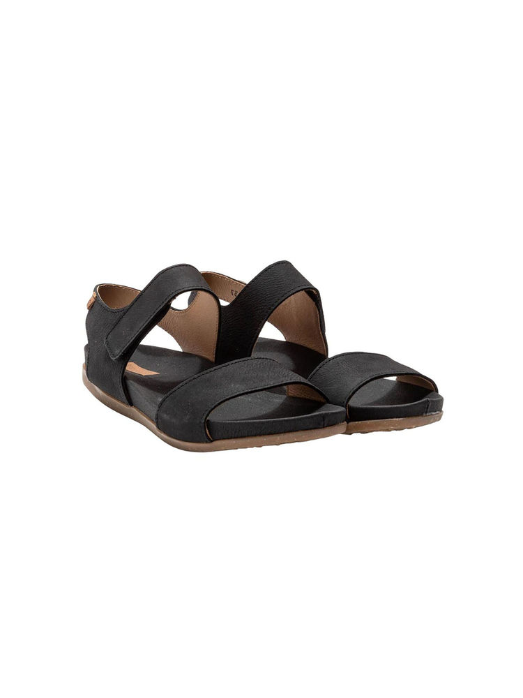 El Naturalista Black Embellished Leather Sandals-picture-13