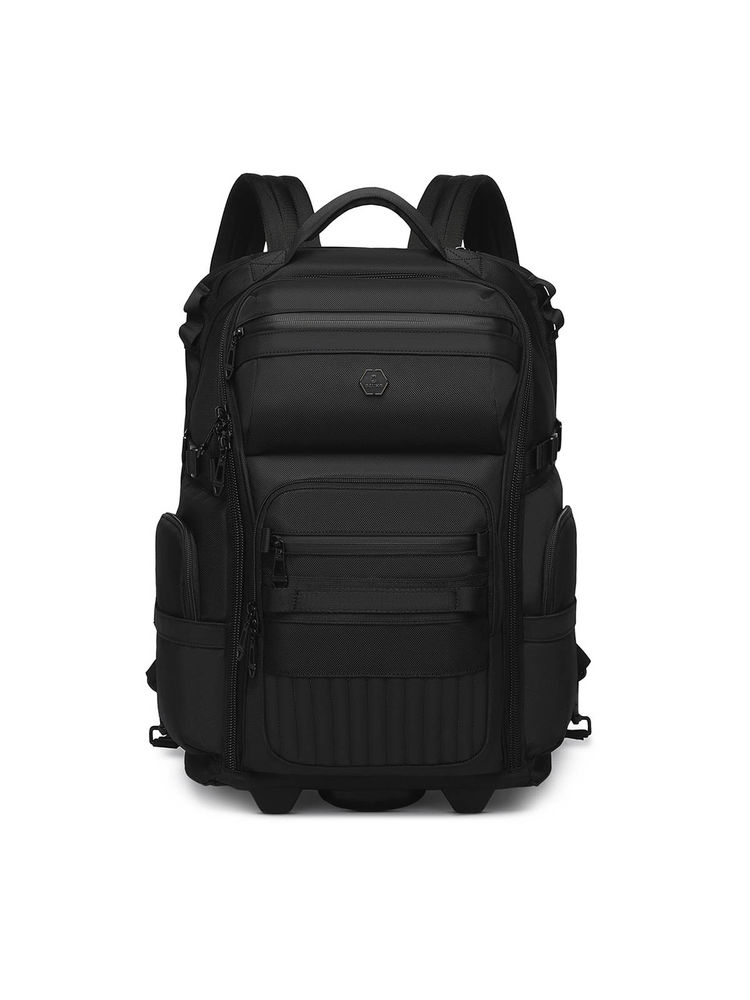 Ozuko GLIDEPACK Range Black Soft Trolley Backpack-picture-27