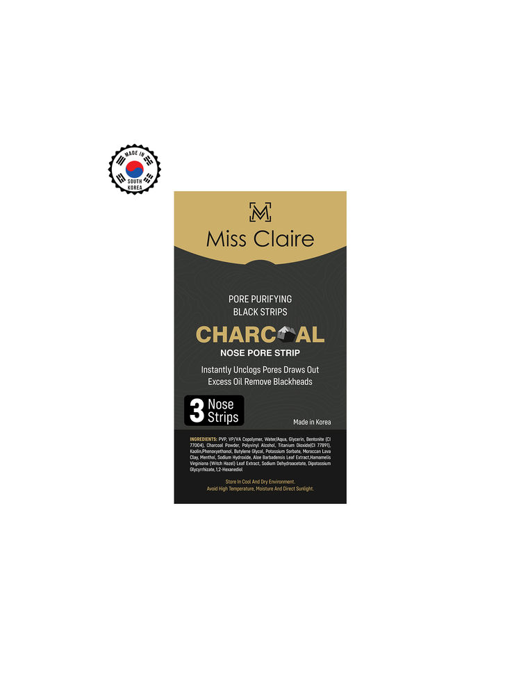 Miss Claire Charcoal Nose Strip