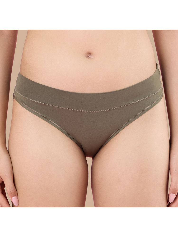 Nykd by Nykaa 4 Way Stretch Bikini Panty - Nyp341 - Olive-image-9