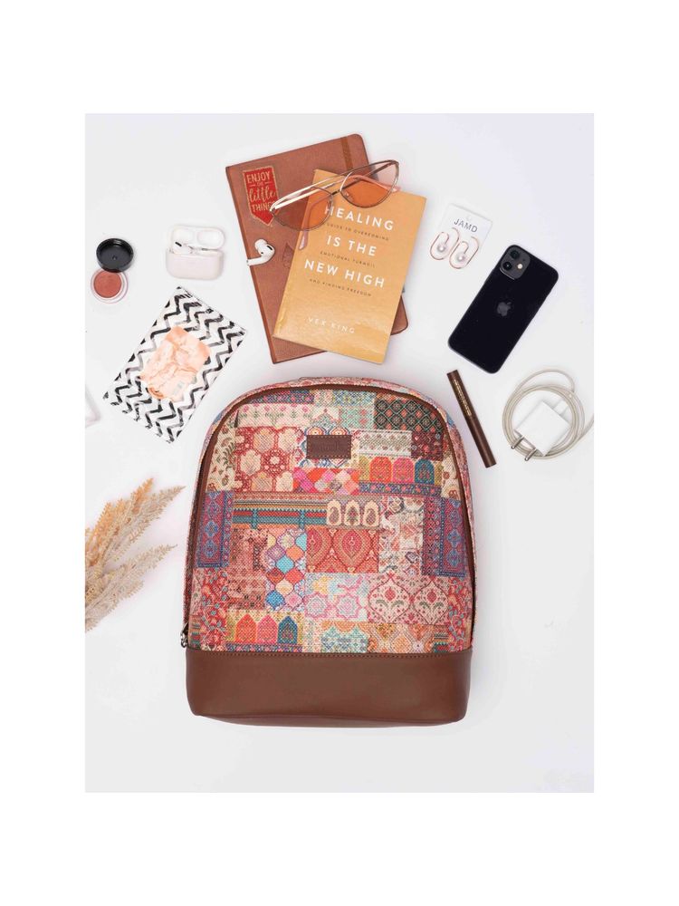 Zouk Women Multicolor Mini Backpack-picture-14