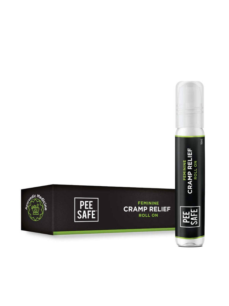 Pee Safe Cramp Relief Roll-On for Quick and Soothing Period Pain Relief (10ml)