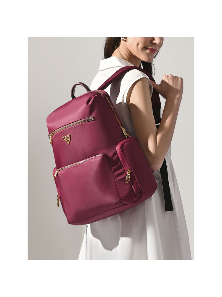Lavie Signature Womens Maroon Phoenix 1C Backpack (L)-picture-19