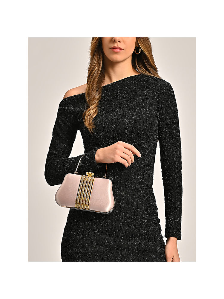 Lavie Signature Rose Pink Womens Lynn Handle Clutch (S)-picture-15