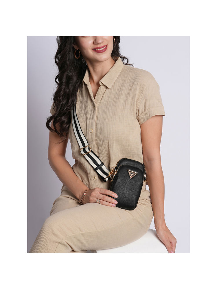Lavie Signature Black Indiana Womens Vertical 2C Sling Bag (S)-picture-23