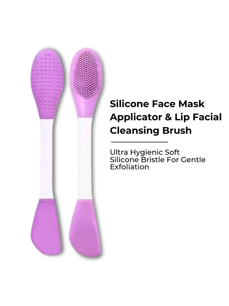 baes CLUB Silicone Face Mask Applicator & Lip Facial Cleansing Brush-picture-20