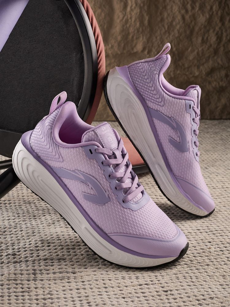 Campus MOREN Women Pink Running Shoes-image-6