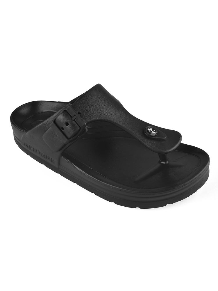 Red Tape Women Black EVA Comfort Sandals-image-20
