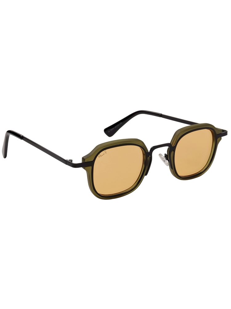 MacV Unisex Polarised & UV Protected Orange Lens Square Sunglasses (45)-picture-23