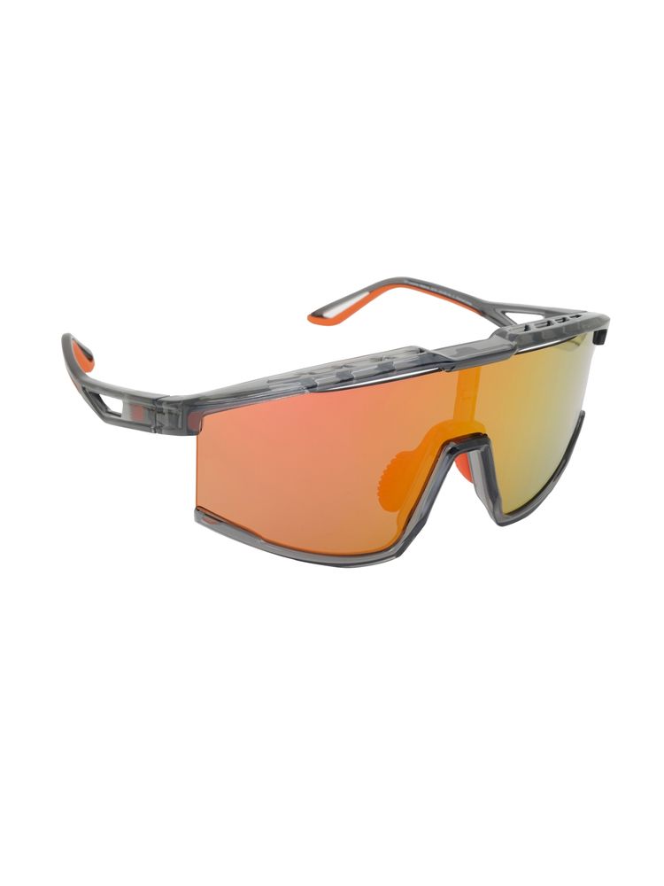 New Balance Unisex Polarised & UV Protected Sports Orange Lens Rectangle Sunglasses (142)-image-45