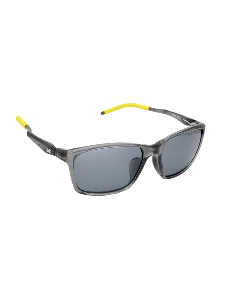 New Balance Unisex Polarised & UV Protected Sports Grey Lens Rectangle Sunglasses (57)-picture-11
