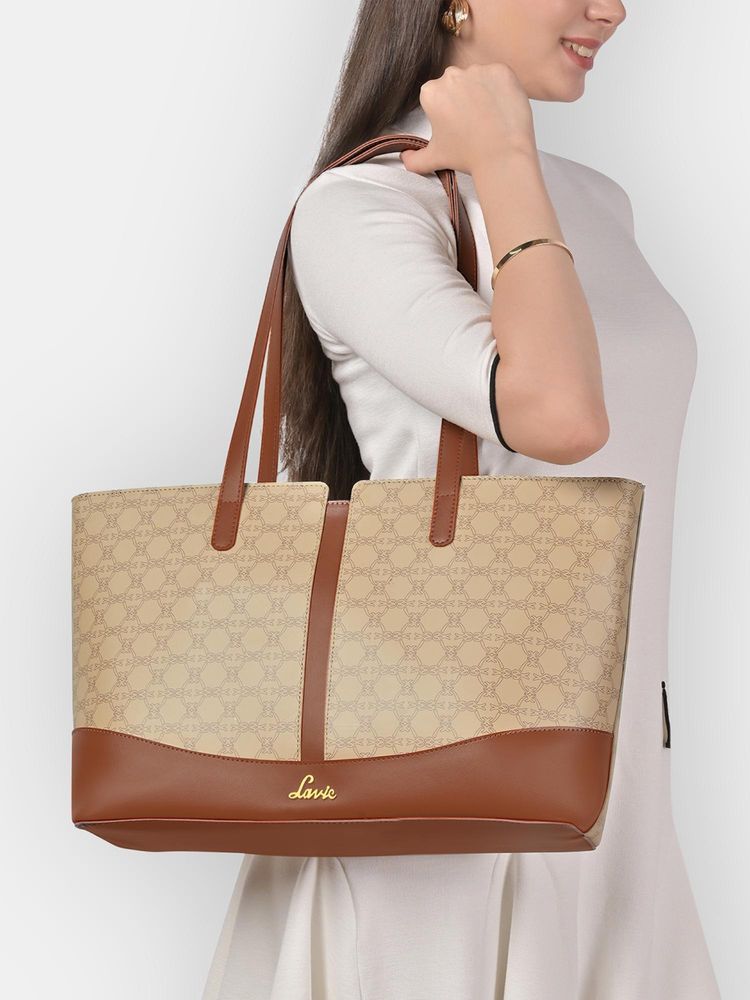 Lavie Women's Mono Freya Large Tote Handbag (L)-image-43